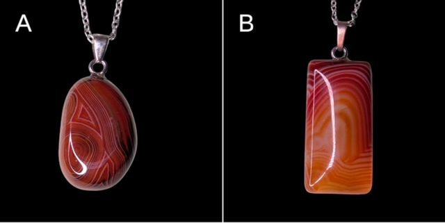 Pendentif agate botswana 
