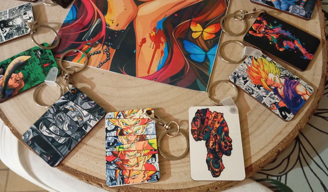 Porte clés en sublimation