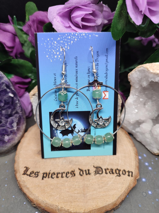 Boucles d'oreilles Éclat d’Aventéria