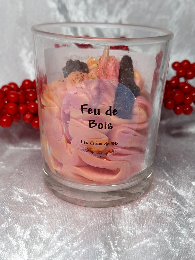 Bougie parfumée - Feu de bois
