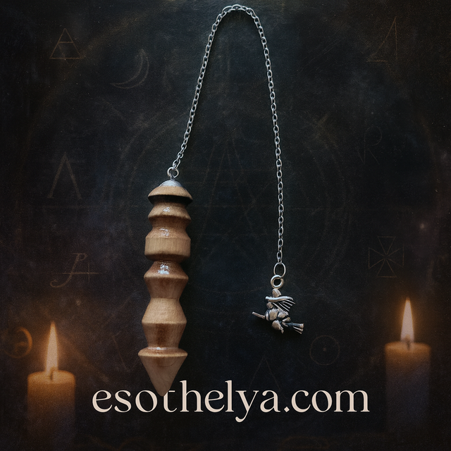 Pendule 31 en bois de cerisier