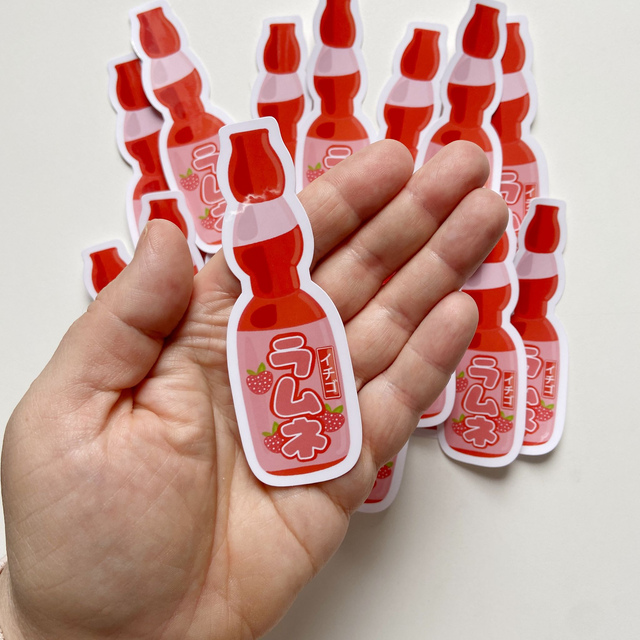 STICKER BOUTEILLE RAMUNE