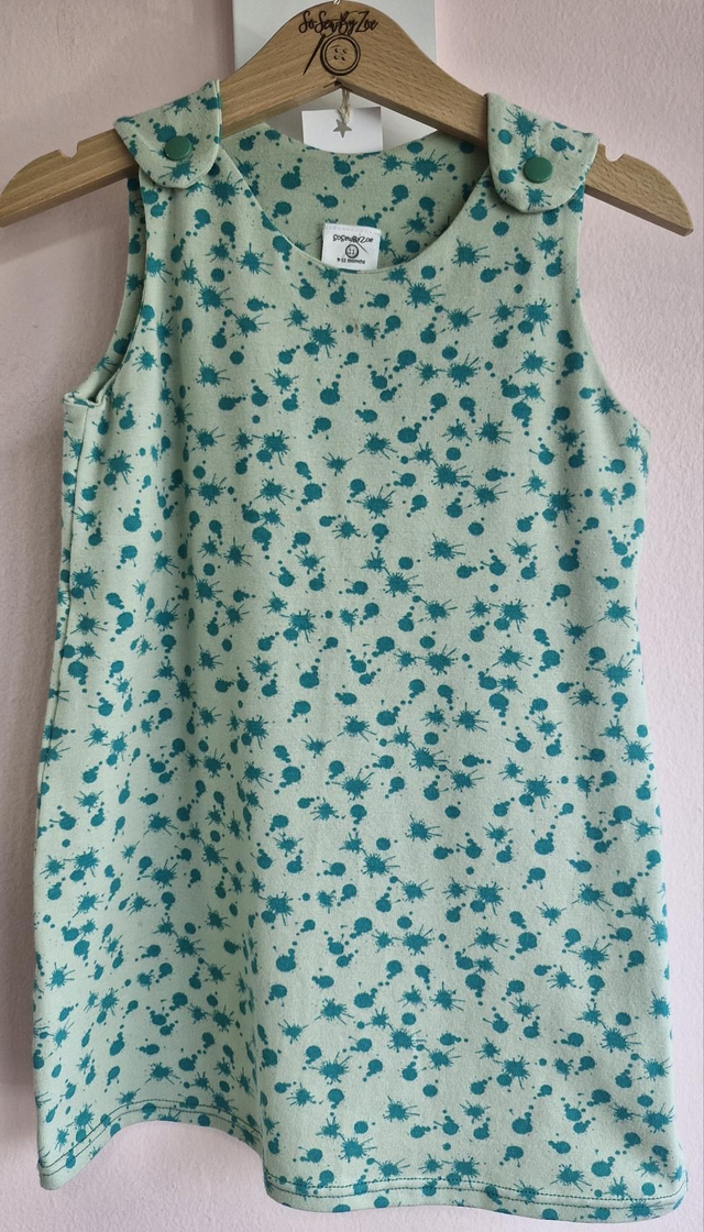 9-12 months Splat design 'Freya' dress 