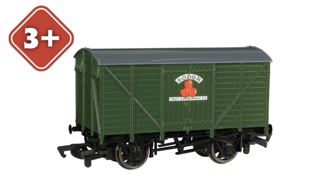 BACHMANN 77012BE OO Scale Thomas & Friends Ventilated Van - Sodor Fruit & Vegetable Co.