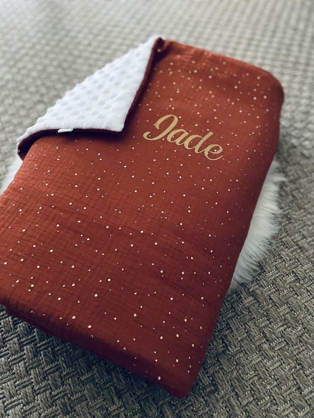 Couverture pimiz  avec prénom 