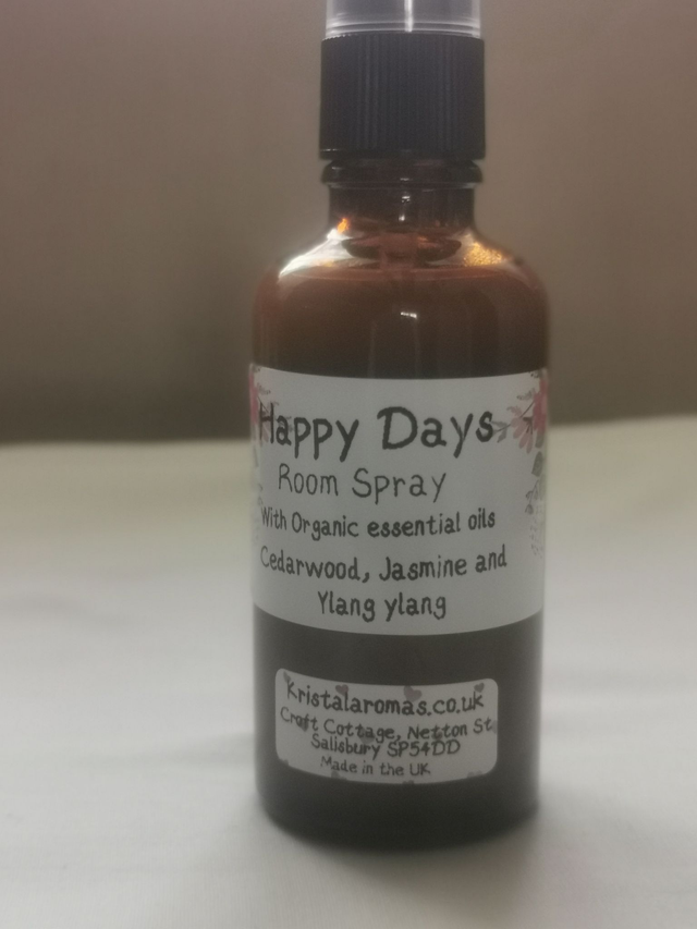 Room Spray.   Happy Days. 50ml