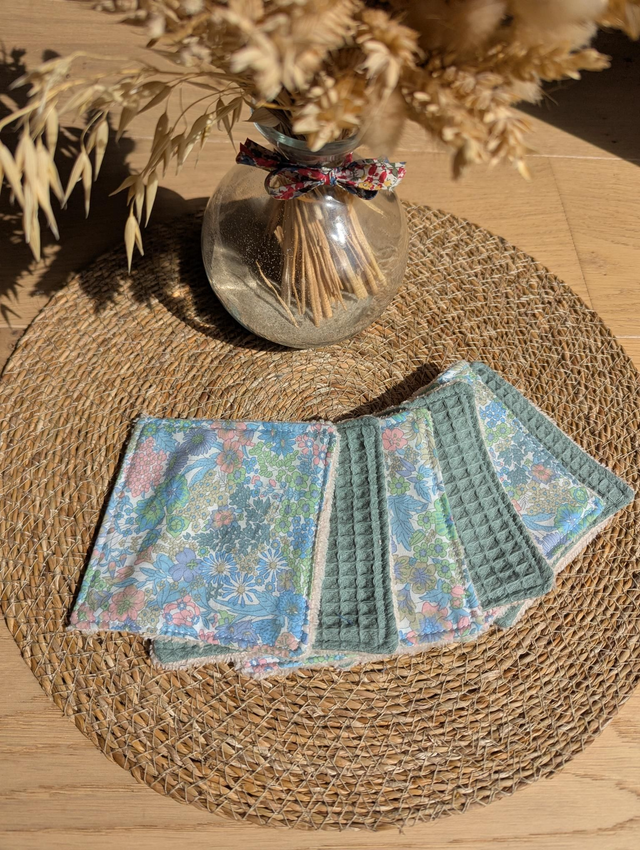Lingettes lavables 