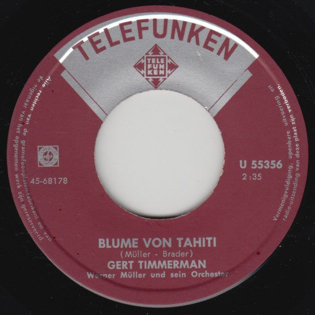 Gert Timmerman - Blume Von Tahiti