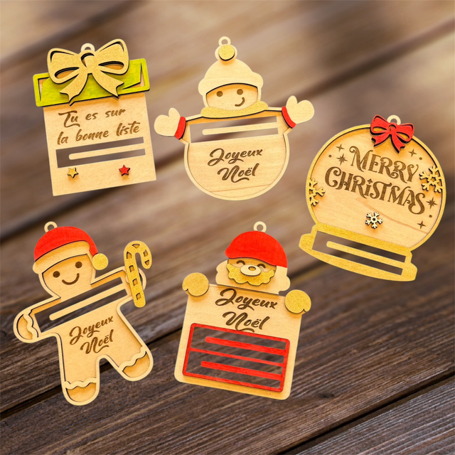 Support à billets et étrennes 