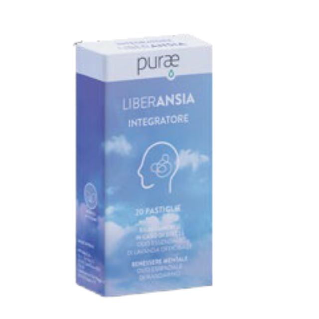 LiberAnsia Integratore Alimentare Purae 15 pastiglie