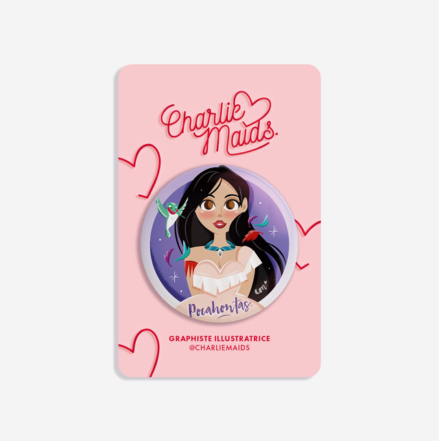 Badge Girl Power | 12 Pocahontas
