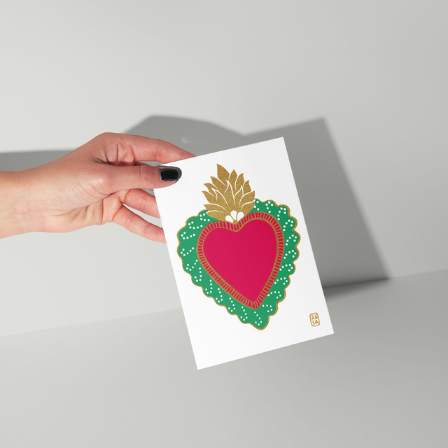 Carte postale "Ex-voto"