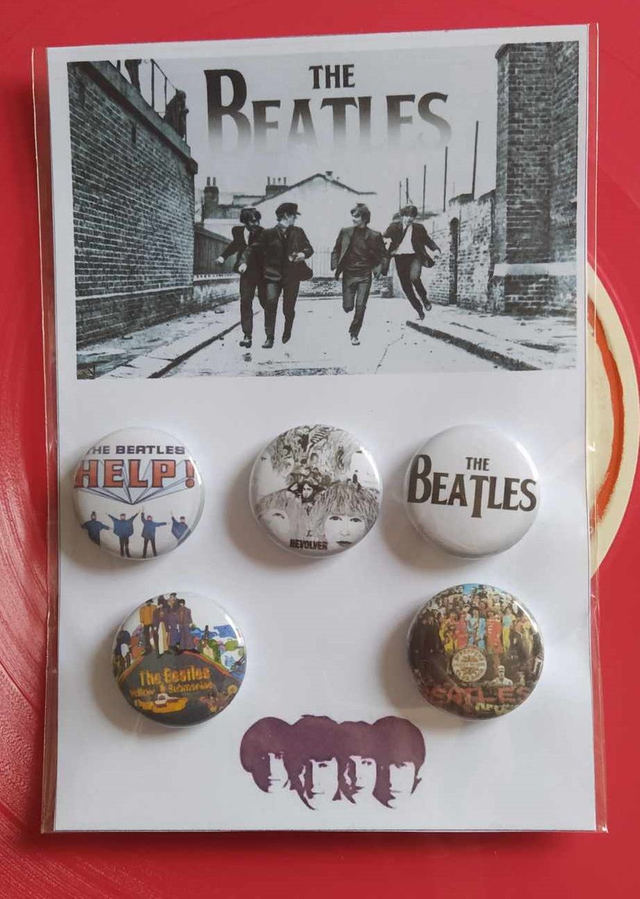 The Beatles kit badges 