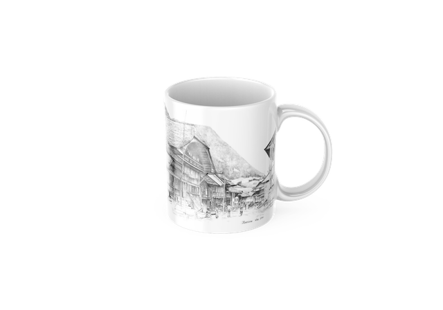 Mug en céramique, 330 ml. - selon cartes du Groupe Choral Intyamon