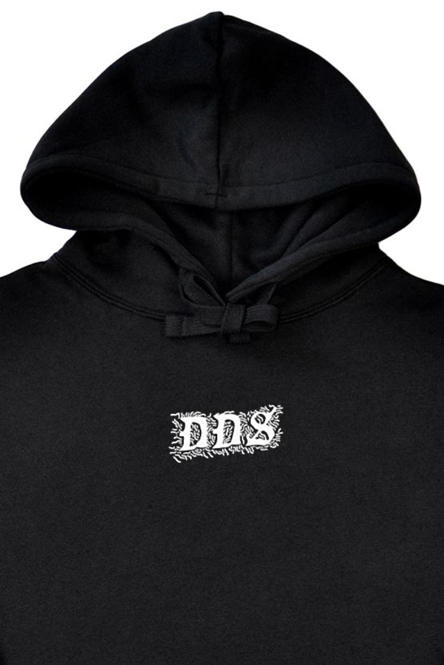 Dents de Scie® The distorted path Sweat-shirt Noir