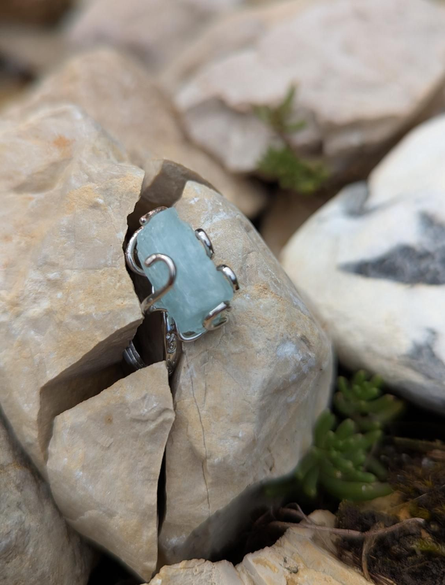 Bague Aigue Marine 