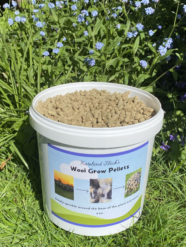 5ltr Wool Grow Pellets