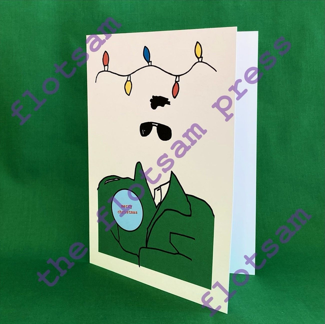 &quot;Yule looking at me?&quot; - Christmas card