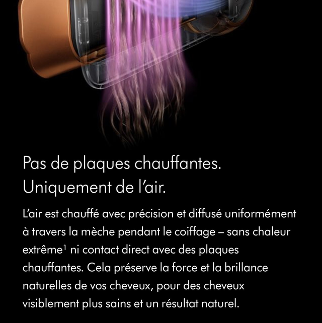 Airstraight sèche et lice en même temps