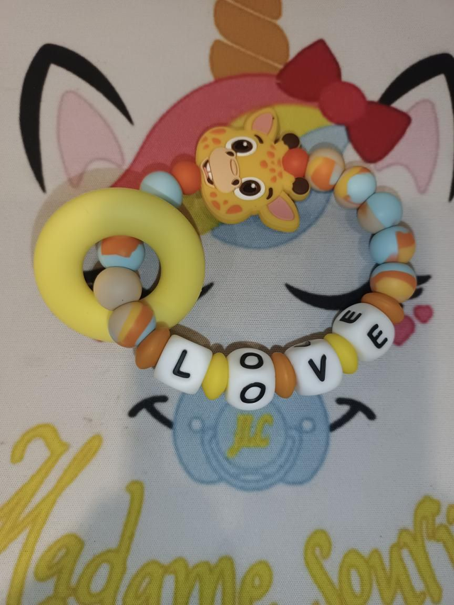 Anneau dentition Girafe