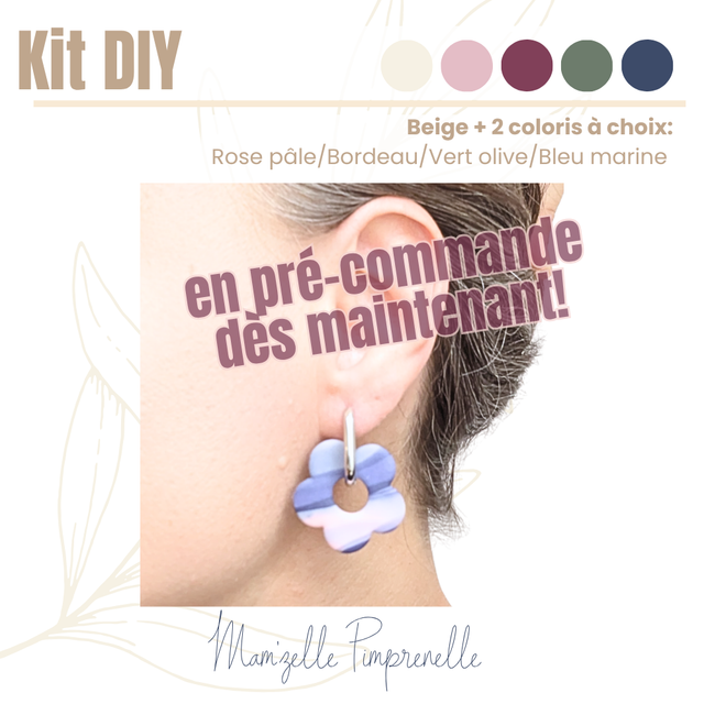 Kit DIY – Crée tes boucles d’oreilles (édition limitée) 