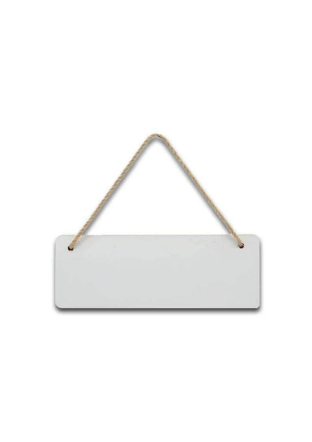 MDF Rectangle door plaque - Double sided