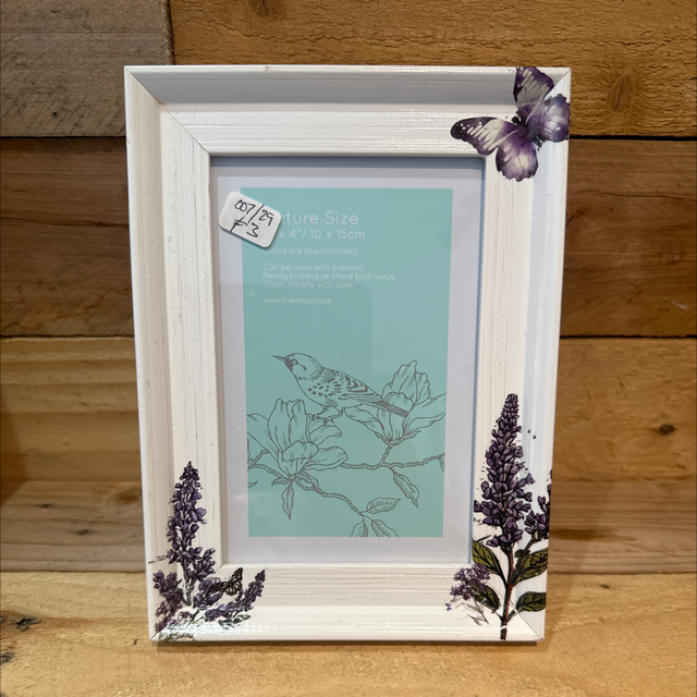 Lavender Decoupage Photo Frame 