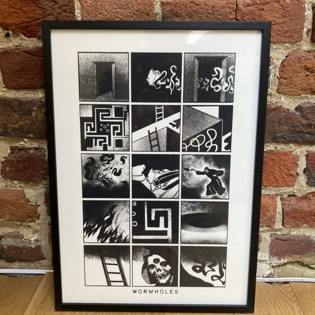 Wormholes 5 / silkscreen 