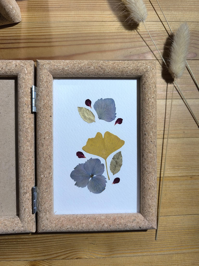 Herbier/Cadre photo en liège