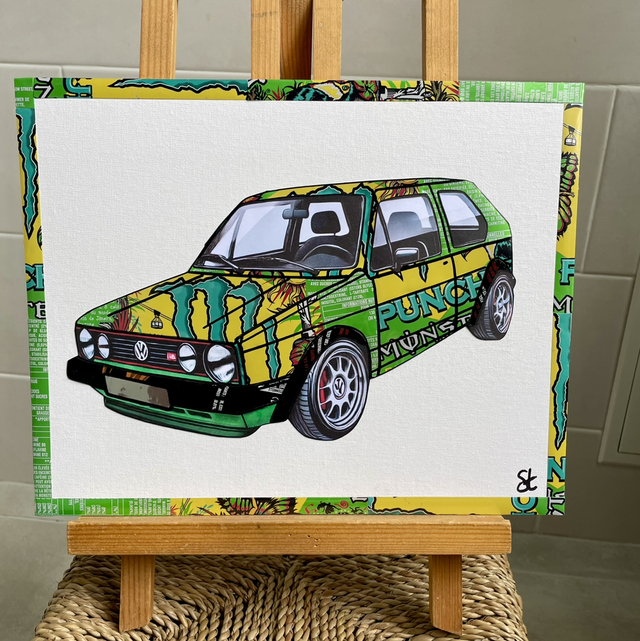 Tableau Golf gti