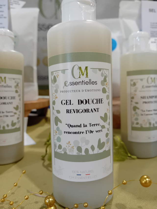 Gel Douche Argile Lavande  "Quand la Terre rencontre l'or Vert"