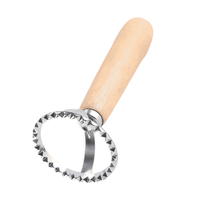 Pastamuotti puukahvalla