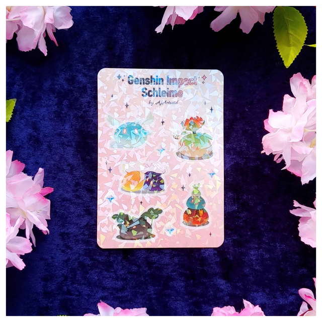 Schleim Sticker-Sheet | Genshin Impact