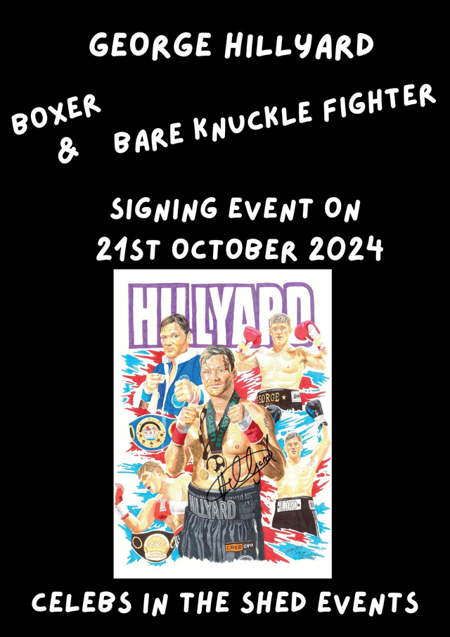 George Hillyard Limited Edition Signed A4 Portrait Print At Our Private ...