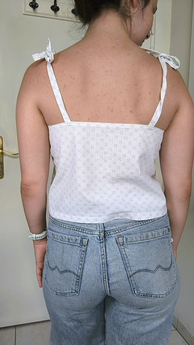 Top pois bleus - Taille 2