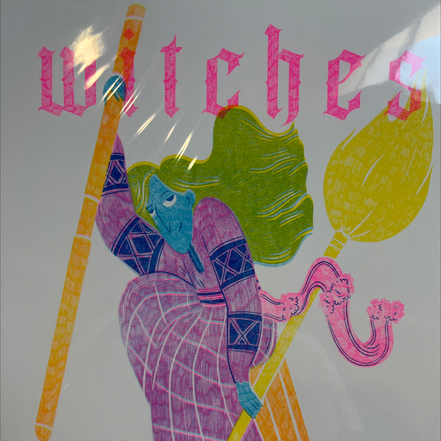RISO "Witches eat the rich" A4
