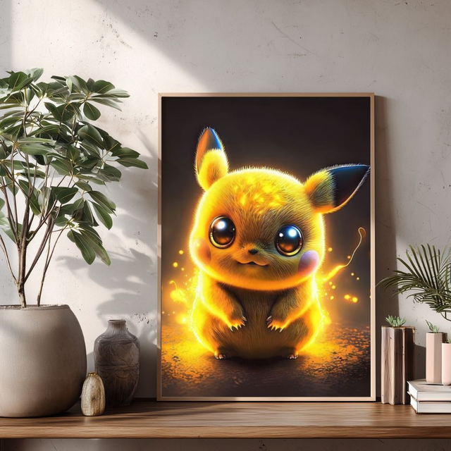 Affiche Pikachu
