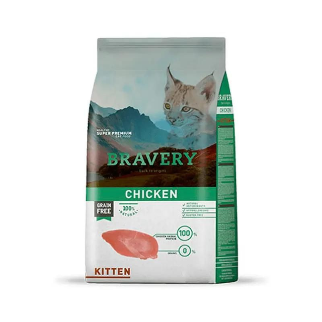 Bravery Pollo Kitten 2kg