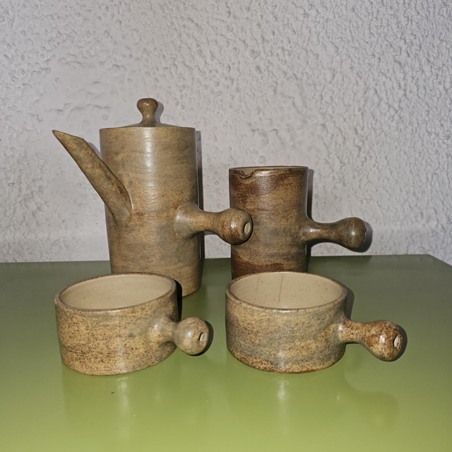 Service à café/thé signé Jacques Lacheny