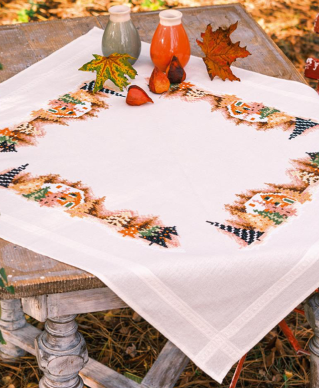 Tischdecke Herbstlandschaft