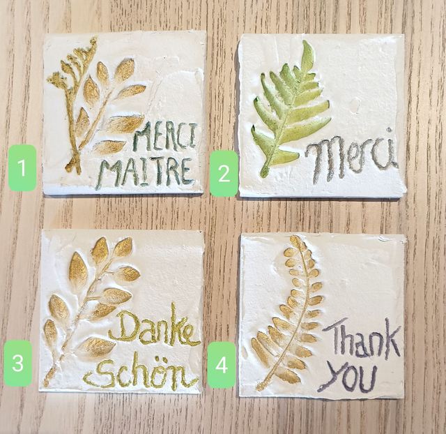 MERCI, THANK YOU, DANKE SCHON...