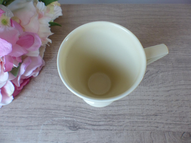 Tasse à thé vintage Churchill – Décor pommes prunes et abricots – Années 1980 – Fabriquée en Angleterre