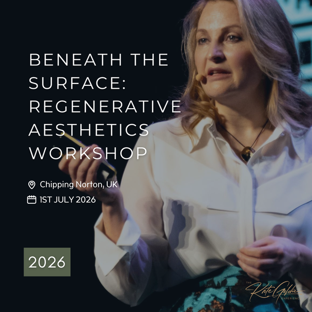 Beneath the Surface: Regenerative Aesthetics Workshop - 1st July 2026 