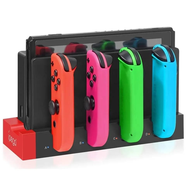 Base de carga Joycons Nintendo Switch V1 V2 OLED