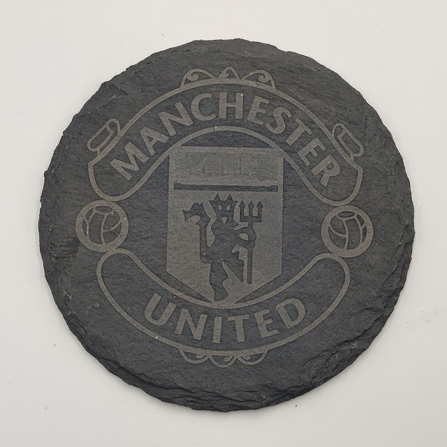 Skiferdrikkeunderlag "Manchester United" - 10 cm