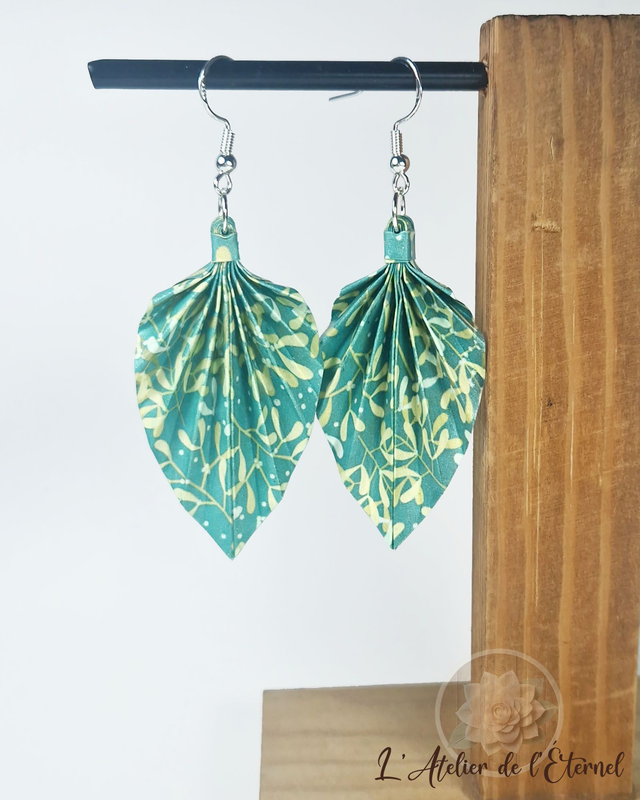 Boucles d'oreilles Leaf - Collection nature