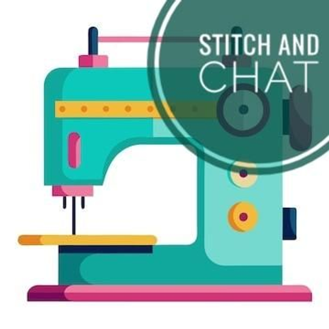 22nd April 3.30 til 5.30 Stitch and Chat