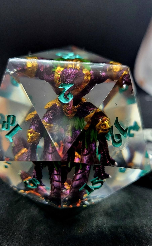 Vas és Varázs ☆ Giga D20 Lizardman Monk