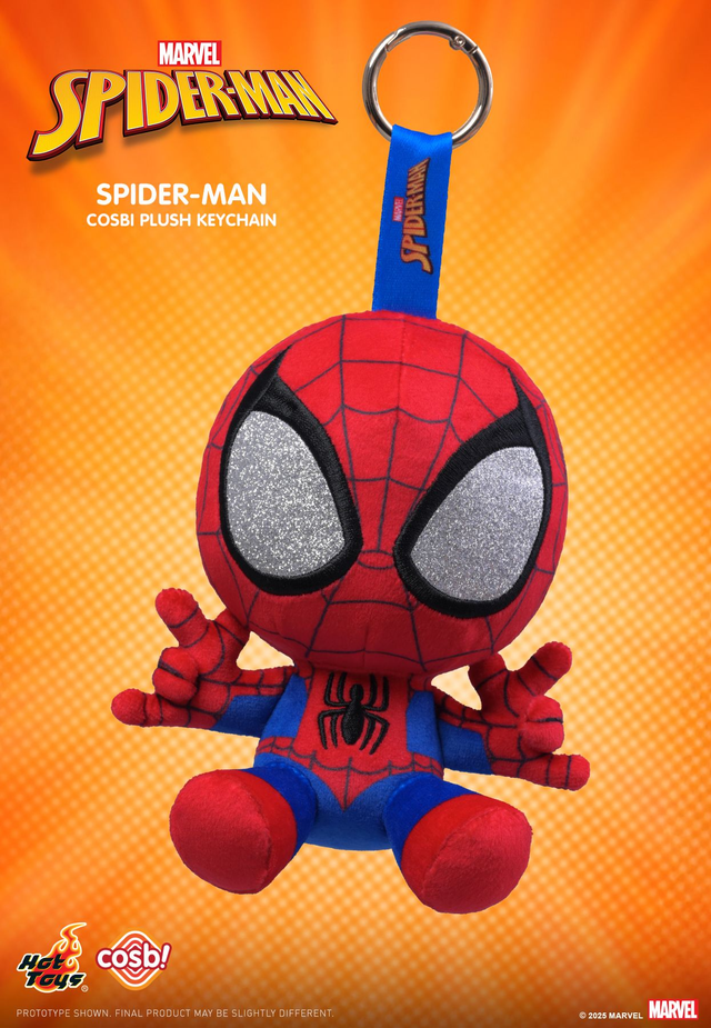 Hottoys: Cosbi! - Spider Man Plushie Keychain