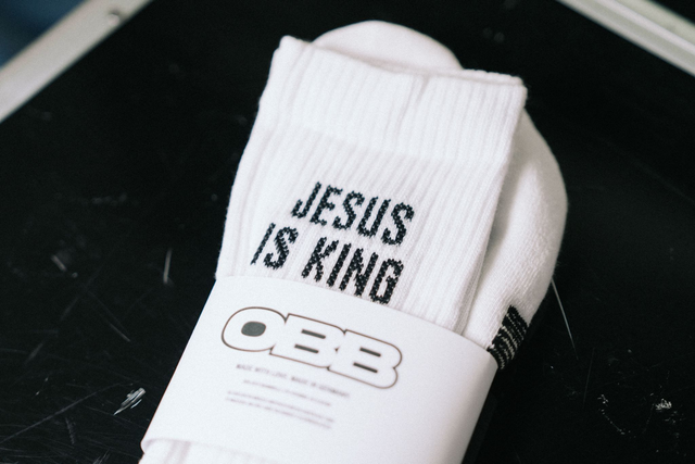 Socken - Jesus is King / Outbreakband